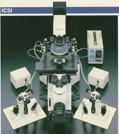 図1 顕微授精装置